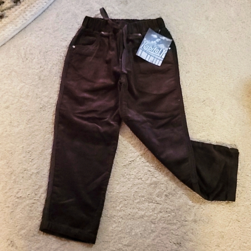 Girls Brown Corduroy pants